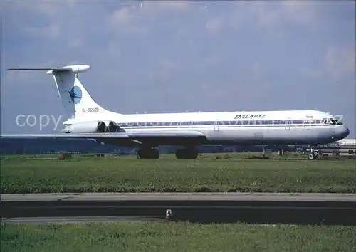 Flugzeuge Zivil Dalavia IL 62M RA 86560 c n  Kat. Airplanes Avions