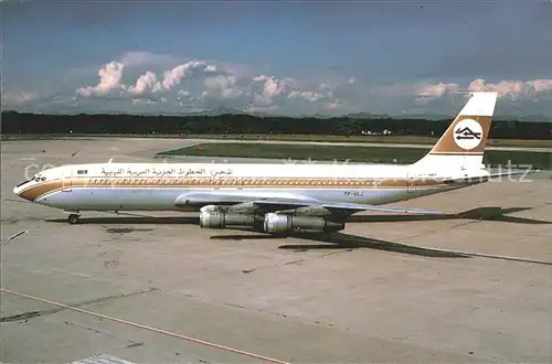 Flugzeuge Zivil Libyan Arab Airlines Cargo Boeing 707 324C TF VLJ c n 19351 552 Kat. Airplanes Avions