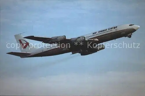 Flugzeuge Zivil Air Swazi Cargo Boeing 707 323C 3D ASB c n 19519 619 Kat. Airplanes Avions