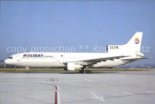 Flugzeuge Zivil Holiday Airlines IMK Travel L 1011 385 TriStar 1 TC RAG  Kat. Airplanes Avions