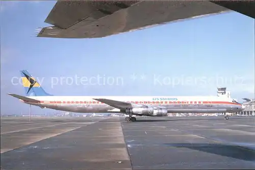 Flugzeuge Zivil EFS Bahamas DC 8 61 N8955U C N 45948 Kat. Airplanes Avions