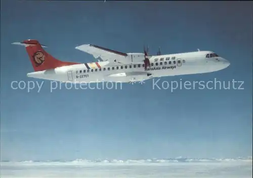 Flugzeuge Zivil TransAsia Airways ATR 72 Kat. Airplanes Avions