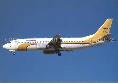 Flugzeuge Zivil Trans Global Futura Airlines colours Boeing 737 4YO EI CNF  Kat. Airplanes Avions
