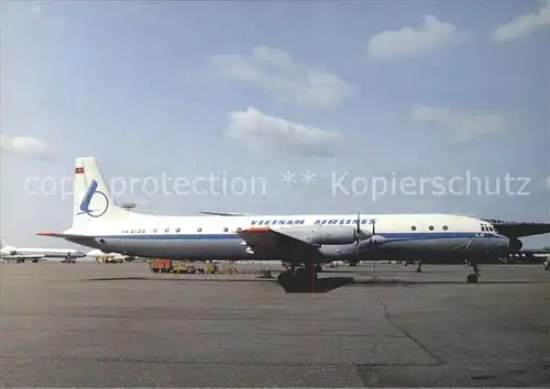 Flugzeuge Zivil Vietnam Airlines IL 18D VN B198 c n  Kat. Airplanes Avions