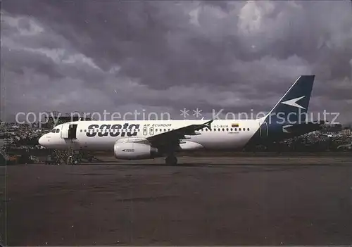 Flugzeuge Zivil Saeta Air Ecuador Airbus A 320 HC BUM  Kat. Airplanes Avions