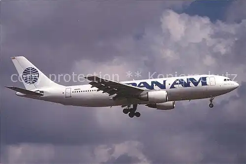 Flugzeuge Zivil Pan Am Airbus A300B4 203 N862PA Kat. Airplanes Avions