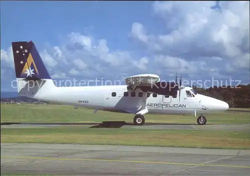 Flugzeuge Zivil AeroPelican DHC 6 320 VH KZO cn 753 Kat. Airplanes Avions
