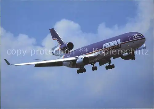 Flugzeuge Zivil Federal Express MD 11F N614FE c n 48528 507 Kat. Airplanes Avions