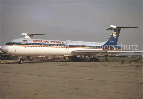 Flugzeuge Zivil Moscow Airways Ilyushin IL 62M RA 86515 Kat. Airplanes Avions