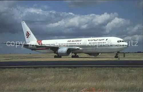 Flugzeuge Zivil Air Algerie Boeing 767 300 7T VJJ Kat. Airplanes Avions