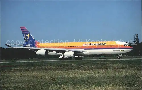 Flugzeuge Zivil Air Jamaica Airbus A340 300 6Y JMC Kat. Airplanes Avions