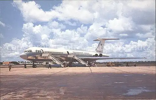 Flugzeuge Zivil CSA IL 62 CCCP 86666 c n 60201 at Phnom Penh 05 1968 Kat. Airplanes Avions