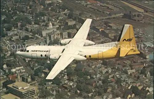 Flugzeuge Zivil NORTHEAST AIRLINES Fairchild FH 227 Kat. Airplanes Avions