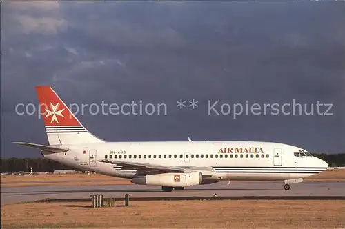 Flugzeuge Zivil AIR MALTA Boeing 737 200 Advanced Kat. Airplanes Avions