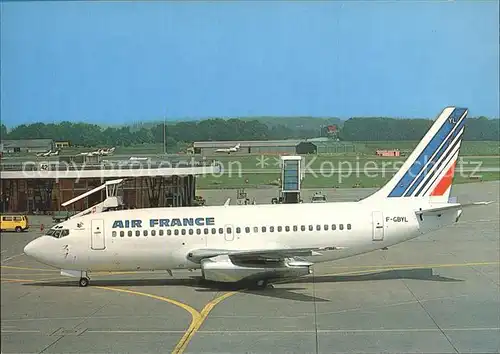 Flugzeuge Zivil 019 AIR FRANCE Boeing 737 228 Kat. Airplanes Avions