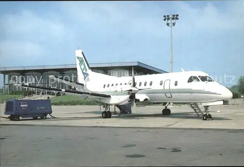 Flugzeuge Zivil AIR LIMOUSIN T.A. (ALTA) SAAB SF 340 (F GGBJ) Limoges Bellegarde Kat. Airplanes Avions