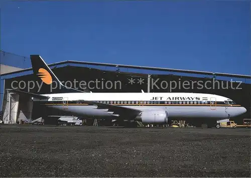 Flugzeuge Zivil JET AIRWAYS (INDIA) Boeing B 737 300 N223AW  Kat. Airplanes Avions