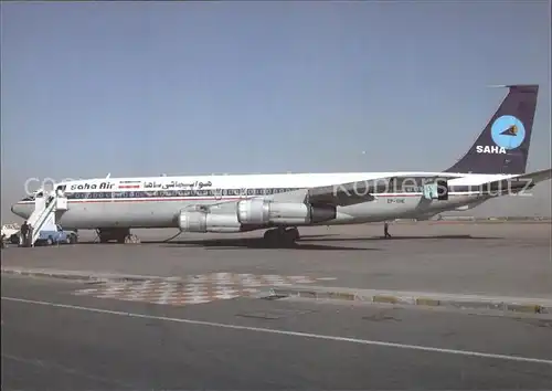 Flugzeuge Zivil Saha Air Boeing 707 3J9C EP SHE cn 21127 Mashad Iran  Kat. Airplanes Avions