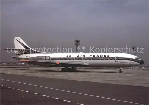 Flugzeuge Zivil AIR FRANCE Caravelle iii F BJTR cn 22 Kat. Airplanes Avions