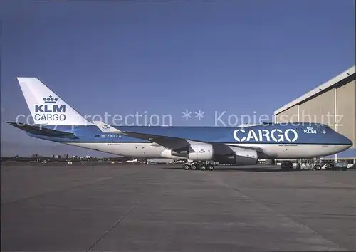 Flugzeuge Zivil KLM CARGO Boeing B747 400F PH CKA Amsterdam  Kat. Airplanes Avions