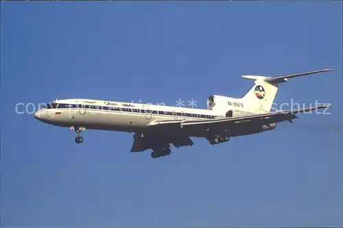 Flugzeuge Zivil Tupolev Tu 154M SAKHA AVIA RA 85812 SVO Moskau Kat. Airplanes Avions