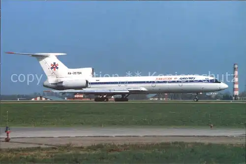 Flugzeuge Zivil Tupolev TU 154M YAKUTSK AIRLINES SVO Moskau Kat. Airplanes Avions