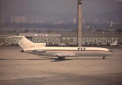 Flugzeuge Zivil Boeing 727 2B6 N609AG FLY Rio de Janeiro Kat. Airplanes Avions
