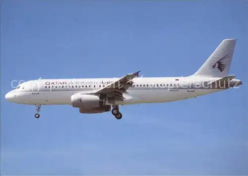 Flugzeuge Zivil Qatar Airways A320 232 Toulouse  Kat. Airplanes Avions