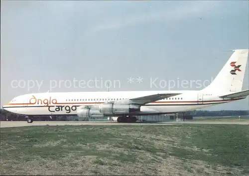 Flugzeuge Zivil Boeing 707 Anglo Air Cargo  Kat. Airplanes Avions