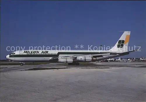 Flugzeuge Zivil Millon Air  Boeing 707 323C Miami  Kat. Airplanes Avions