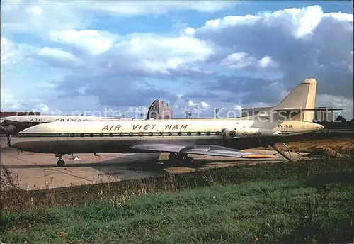 Flugzeuge Zivil Air Viet Nam Caravelle III (XV NJA) Kat. Airplanes Avions