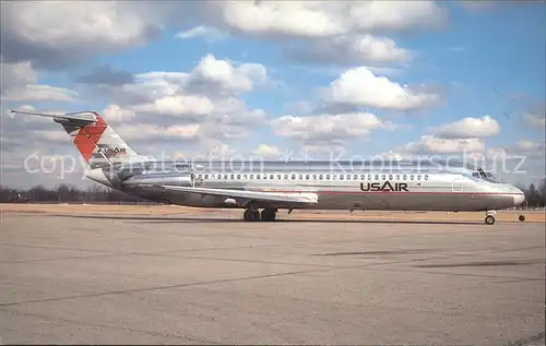 Flugzeuge Zivil USAIR McDonnell Douglas DC 9 31 Columbus  Kat. Airplanes Avions