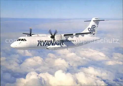 Flugzeuge Zivil RYANAIR ATR 42 300  Kat. Airplanes Avions