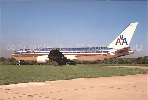 Flugzeuge Zivil boeing 767 323 ER American Airlines Kat. Airplanes Avions