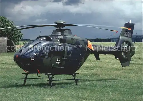 Hubschrauber Helikopter Luftwaffe Eurocopter EC 135 82+60  Kat. Flug