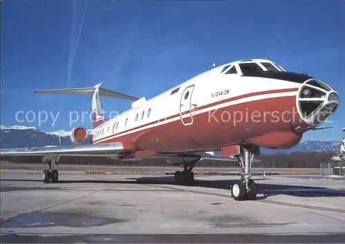 Flugzeuge Zivil Tupolev TU 134A 3M Voronezhavia Geneve Cointrin  Kat. Airplanes Avions
