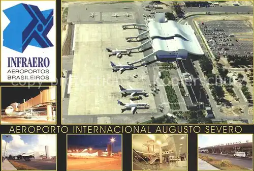 Flughafen Airport Aeroporto 232 NATAL RN Aeroporto Internacional Augusto Severo Brasil  Kat. Flug