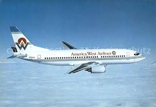 Flugzeuge Zivil Boeing 737 300 America West Airlines (N150AW)  Kat. Airplanes Avions