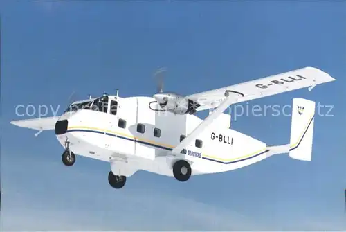 Flugzeuge Zivil Aero Services Barbados shorts Skyvan 3 Variant 100 G BLLI Kat. Airplanes Avions