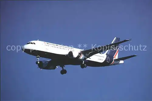 Flugzeuge Zivil British Mediterranean Airbus A320 G MEDA  Kat. Airplanes Avions