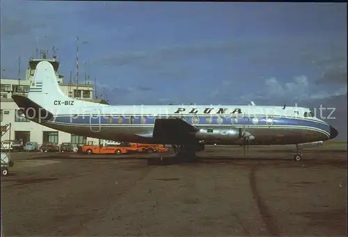 Flugzeuge Zivil V Viscount 827 CX BIZ Pluna Uruguay  Kat. Airplanes Avions