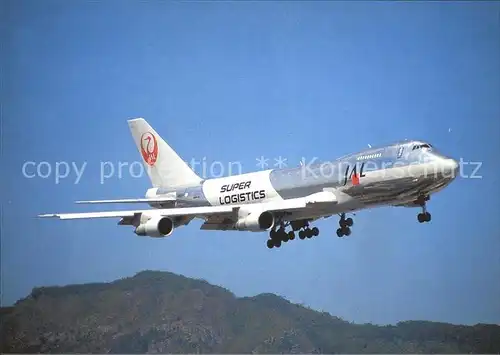Flugzeuge Zivil Japan Airlines B747 246F (SCD) JA8180 Hong kong  Kat. Airplanes Avions