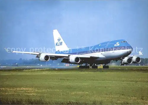 Flugzeuge Zivil KLM B747 406 PH BFN Amsterdam  Kat. Airplanes Avions