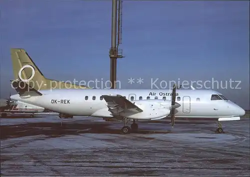 Flugzeuge Zivil Air Ostrava Saab 340A OK REK Prague  Kat. Airplanes Avions
