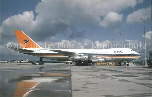 Flugzeuge Zivil SAL Boeing 747 200  Kat. Airplanes Avions