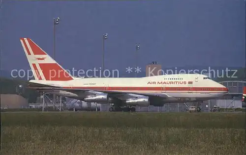 Flugzeuge Zivil Air Mauritius Boeing 747SP 44 3B NAG  Kat. Airplanes Avions