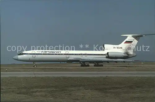 Flugzeuge Zivil Aeroflot Tupolev Tu 154M RA 85648 c n 786 Kat. Airplanes Avions
