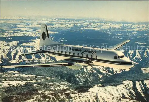 Flugzeuge Zivil Cascade Airways HS 748 N118CA C N 1789 Kat. Airplanes Avions
