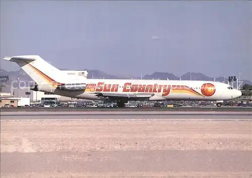 Flugzeuge Zivil Sun Country Boeing 727 251 N293US c n 21504 1319 Kat. Airplanes Avions