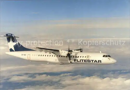 Flugzeuge Zivil Flitestar ATR 72 102 CN 204  Kat. Airplanes Avions